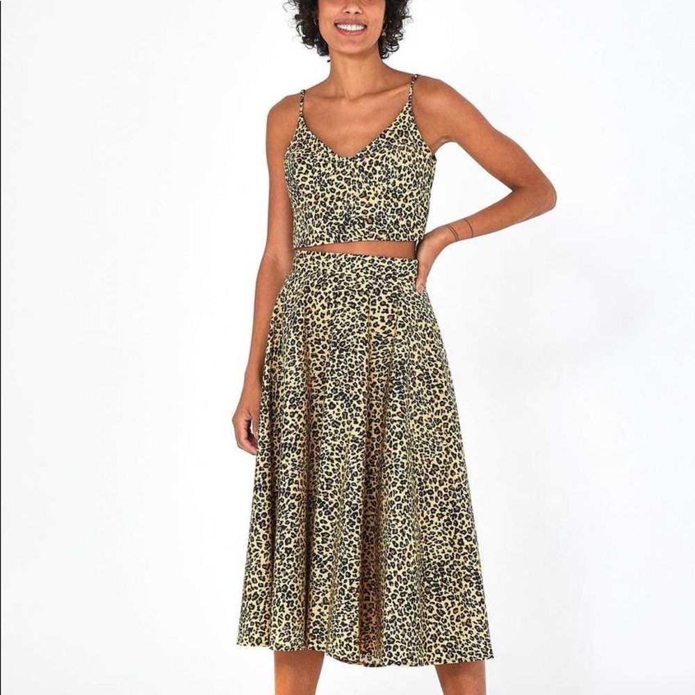 Farm Rio Jaguar Skirt & Top Set Combo